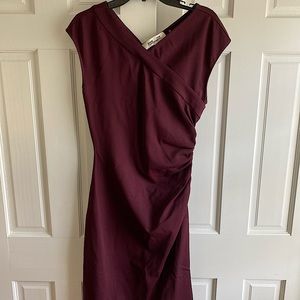DVF Side-Rouched dress